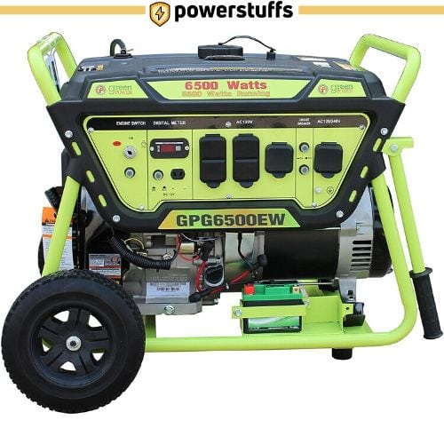 Green-Power America GPG6500EW Electric Start Generator